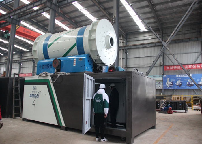 土壤淋洗設(shè)備生產(chǎn)車間