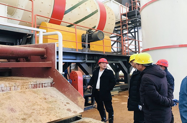 土壤淋洗設備工作現場 土壤淋洗設備工作現場