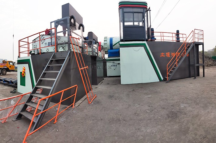 土壤異位淋洗設備