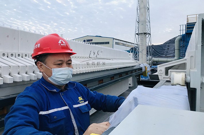 土壤修復裝備安裝現場