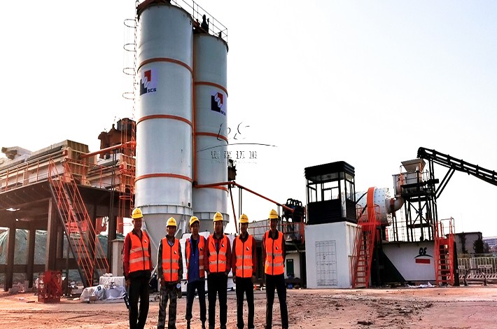 土壤修復設備運行現場 土壤修復設備運行現場