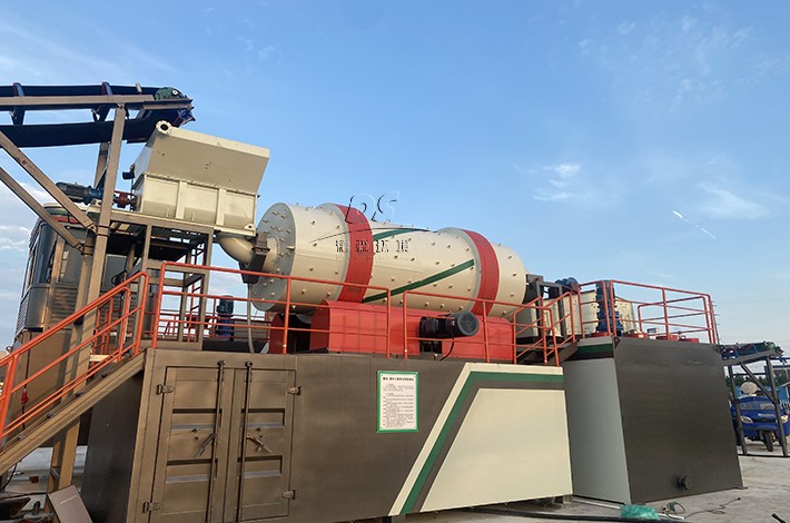 土壤淋洗設備運行現場