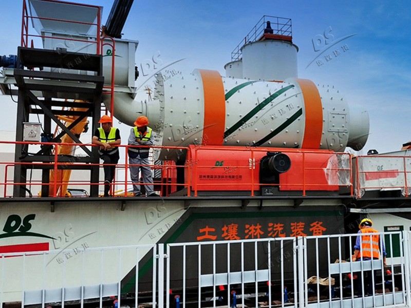 華北地區(qū)重金屬鉛砷污染土壤淋洗修復(fù)項目