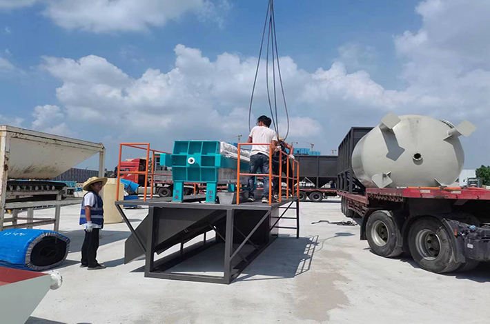 污染場地設備安裝現場