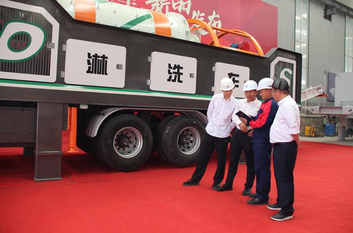 移動式土壤淋洗設備 移動式土壤淋洗設備