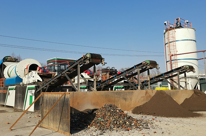 污染土壤修復現場