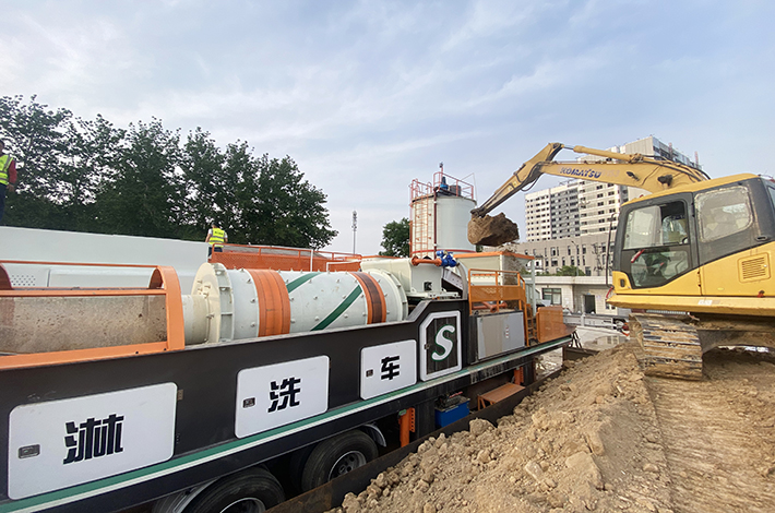 移動式土壤淋洗設(shè)備