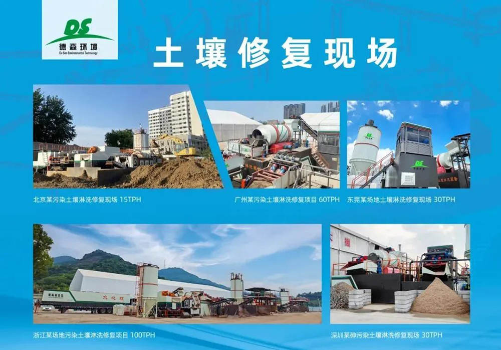 重金屬污染土壤淋洗修復項目