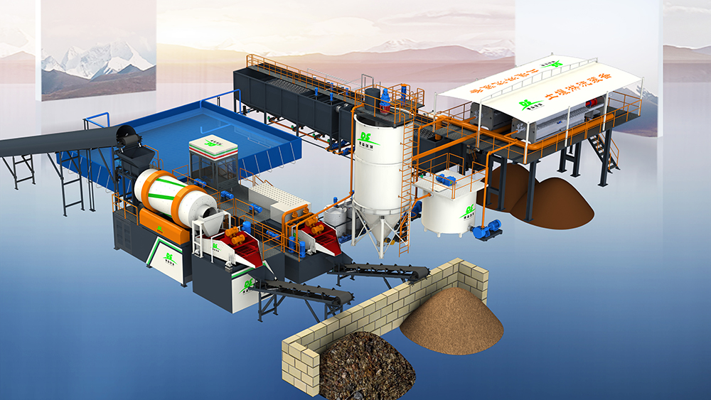 德森重金屬污泥淋洗分級處理設備