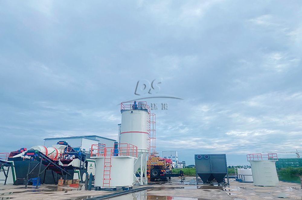 山東土壤淋洗修復現場