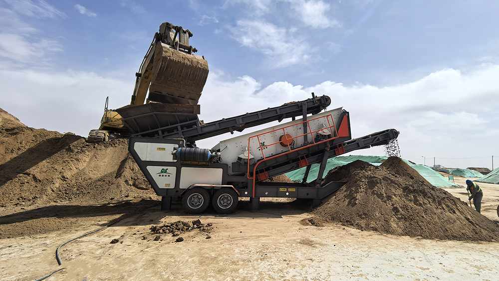 德森移動篩分站