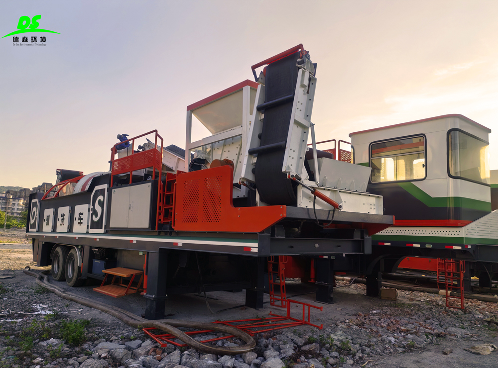 德森環(huán)境移動淋洗修復(fù)車