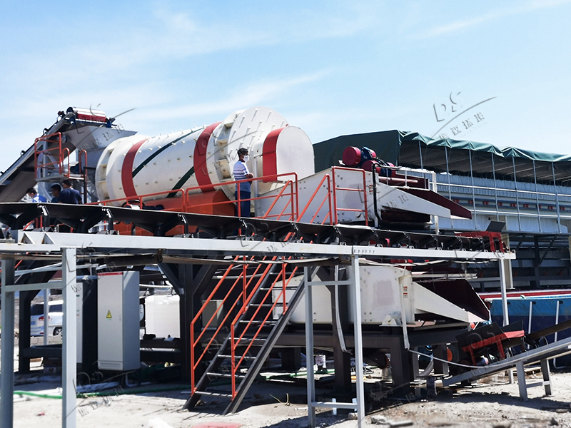 重金屬污染土壤淋洗修復(fù)現(xiàn)場